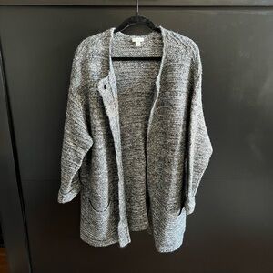 Cozy Charcoal Women's Cardigan